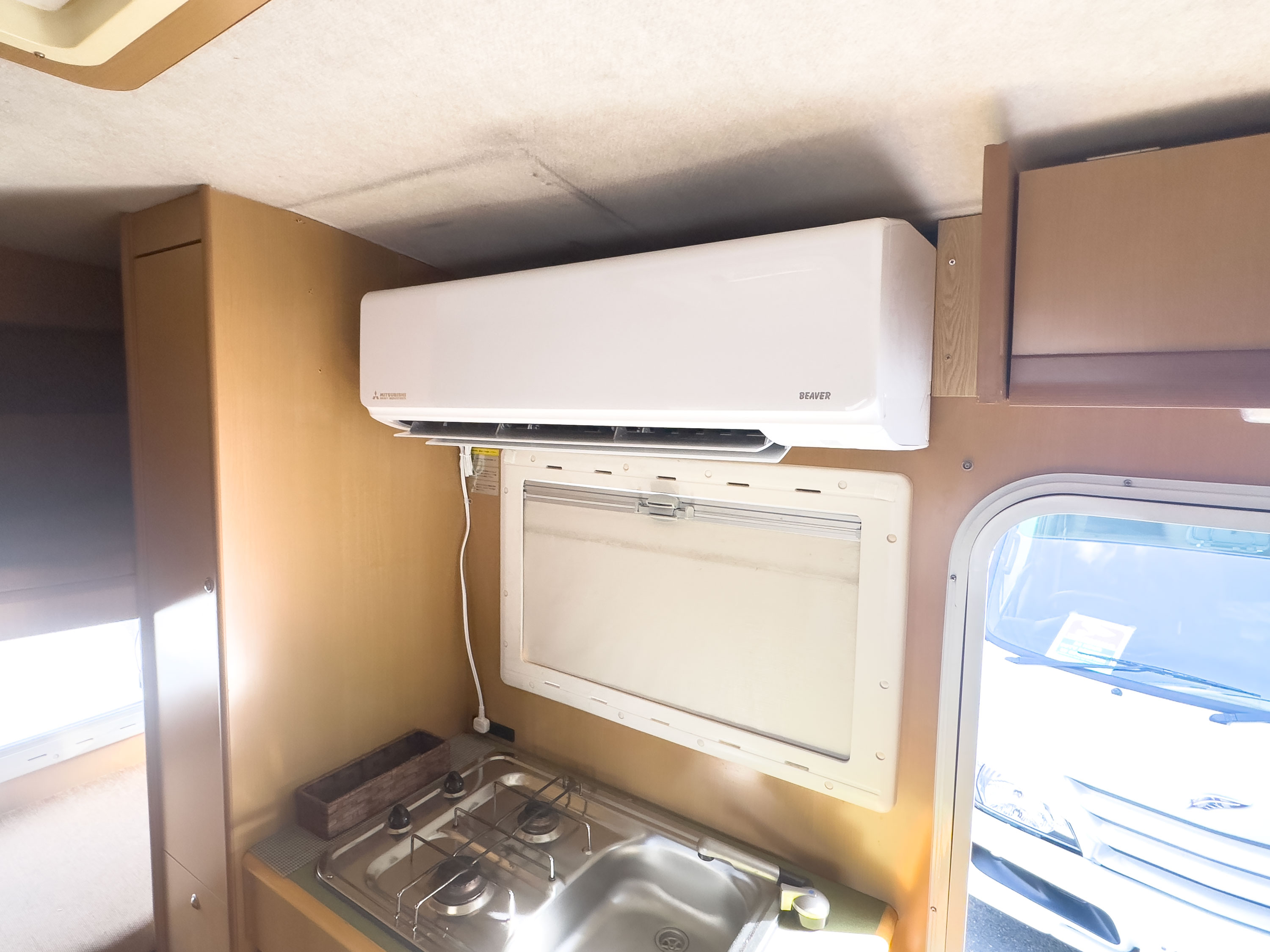 レンタカーキャンピングカー東京家庭用エアコン